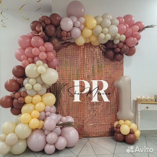 Оформление фотозоны,шарики