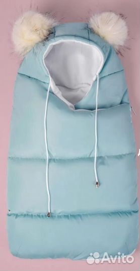 Конверт кокон на выписку