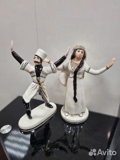 Скульптурная композиция, Лезгинка Статуэтки