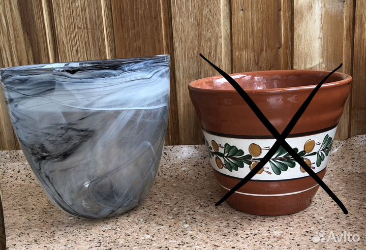 Керамические горшки