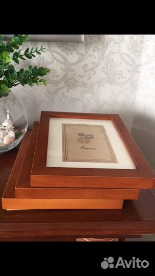 Фоторамка деревянная