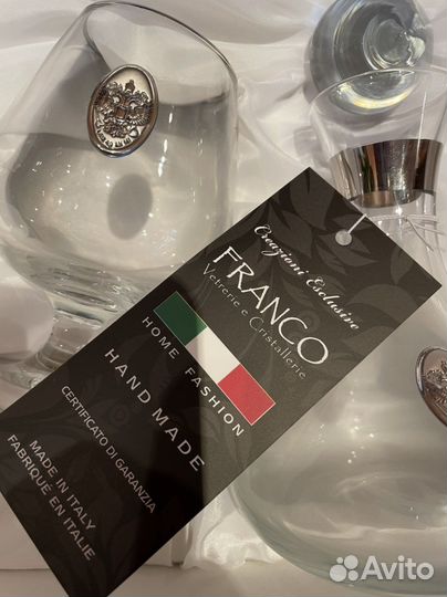 Графин с бокалами для коньяка