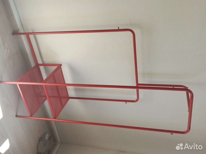 Вешалка напольная Никкеби икеа красная