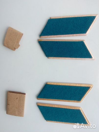 Погоны СССР разных родов войск, жетон, пилотки