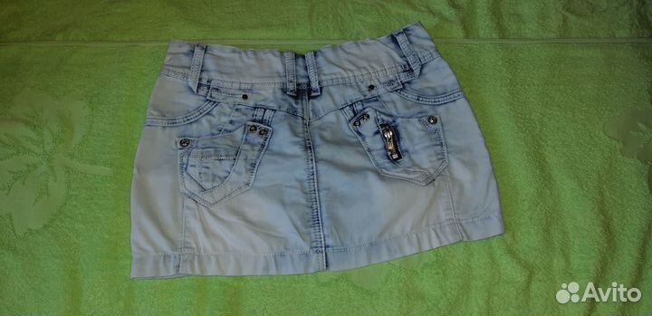 Юбка джинсовая