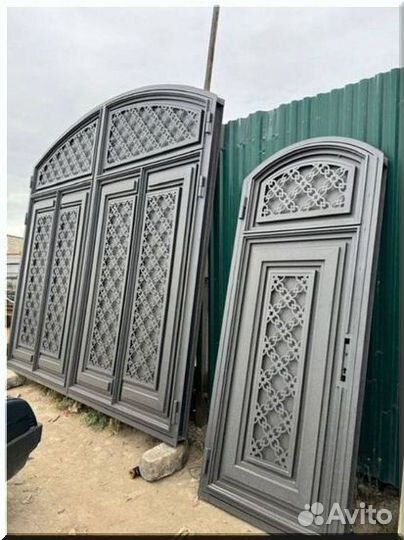 Кованые ворота под ключ