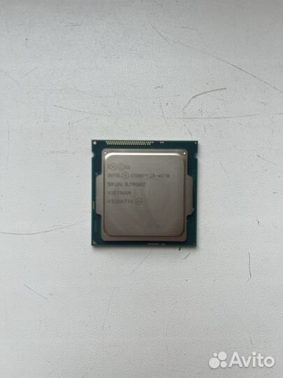 Процессор intel core i3-4170