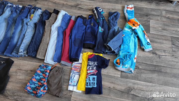 Одежда и обувь на мальчика пакетом