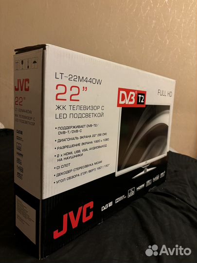 Телевизор JVC LT22M440W белый