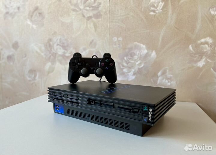 Sony PS2 FAT Black I Прошита I FreeBoot I GTA V