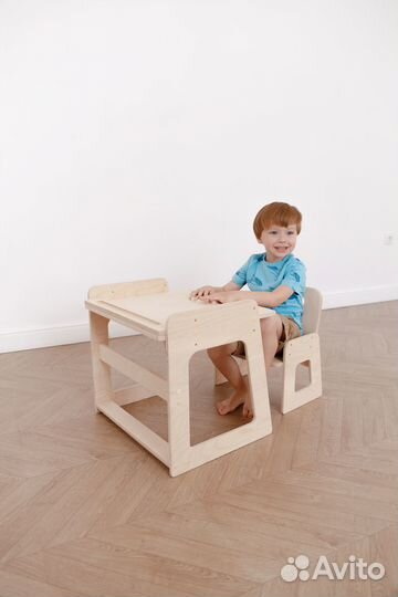 Детский стол и стульчик растущий с доставкой