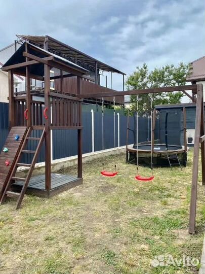 Батуты с сеткой