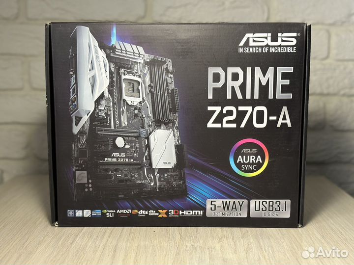 Материнская плата Asus Prime Z270-A