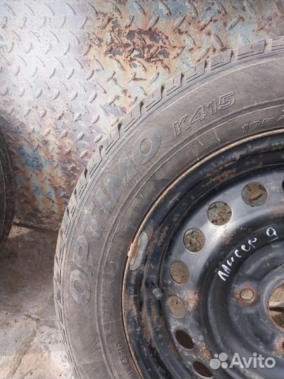 Запасное колесо lancer 9