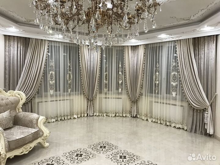 Индивидуальный пошив штор на заказ