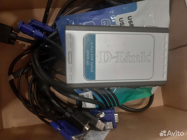 Kvm переключатель dlink