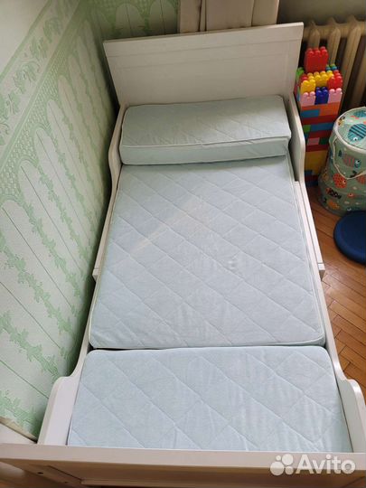 Детская кровать IKEA с матрасом