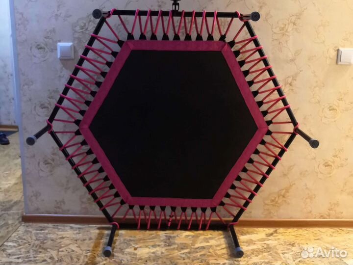 Батут для фитнеса с ручкой