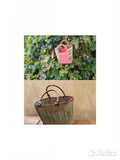 Корзины для грибов,ягод,интерьера, сада