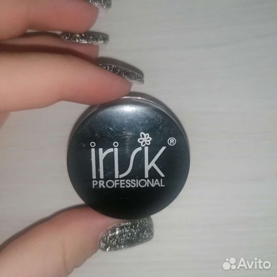 Блестки для ногтей, втирка