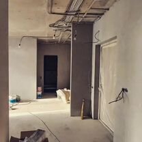 Машинная штукатурка стен без посредников, Мосрентген