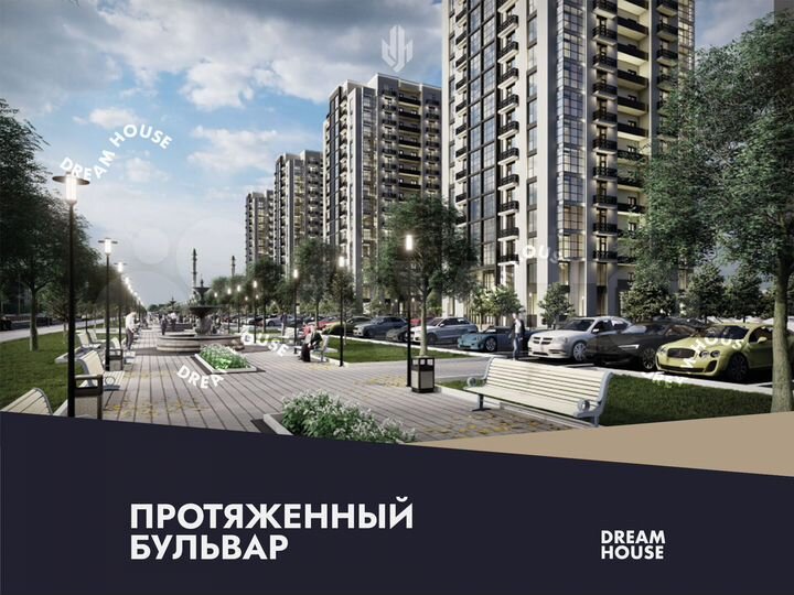 2-к. квартира, 81,7 м², 9/16 эт.