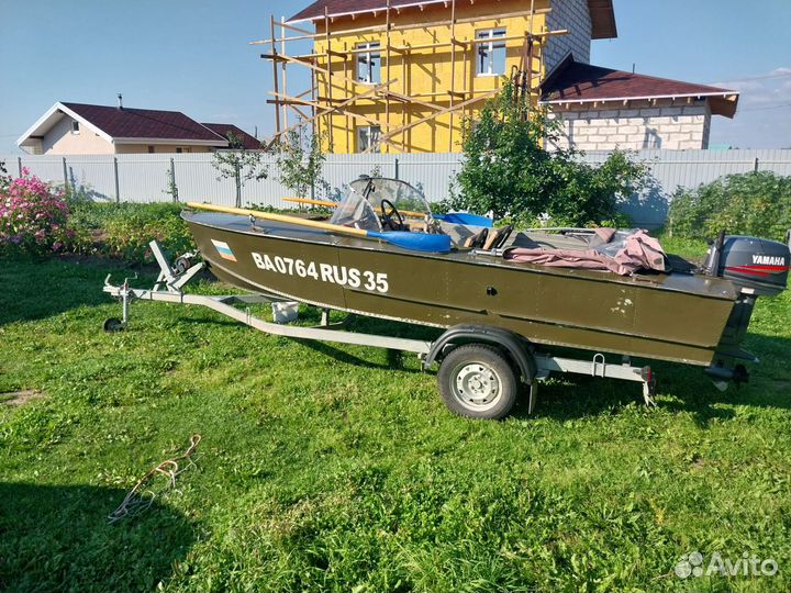 Прогресс 2 с мотором Yamaha 25