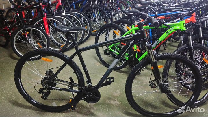 Велосипед 29 Stinger Graphite Std shimano кассета