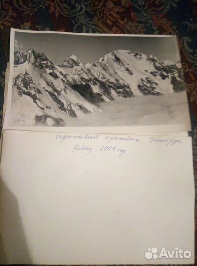 Фотографии Эльбрус Кавказ 1969