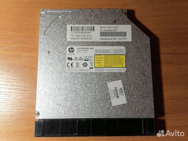 Lite-On DU-8A6SH111B UltraSlim DVD-RW DL