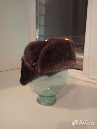 Шапка норковая женская