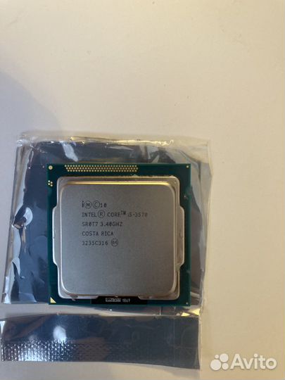 Процессор intel core i5 3570 сокет 1155