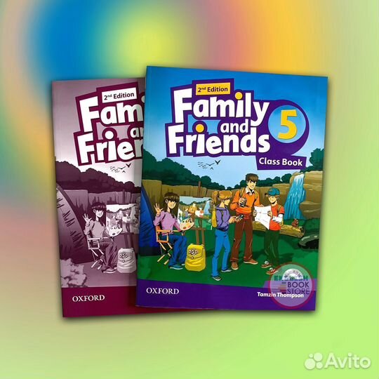 Family and friends 5 (2nd) оригинал с доступом