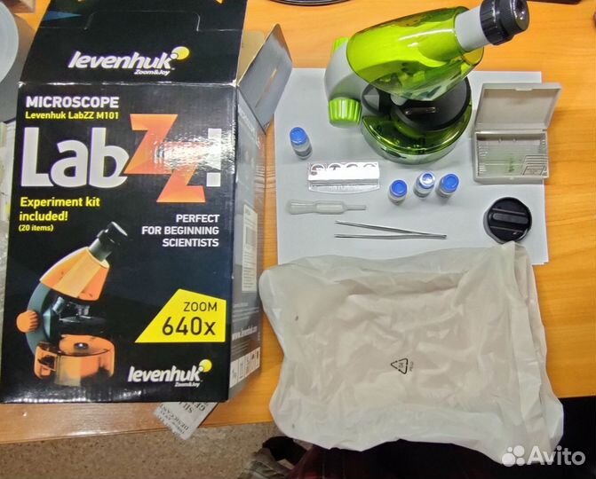 Микроскоп levenhuk labzz M101