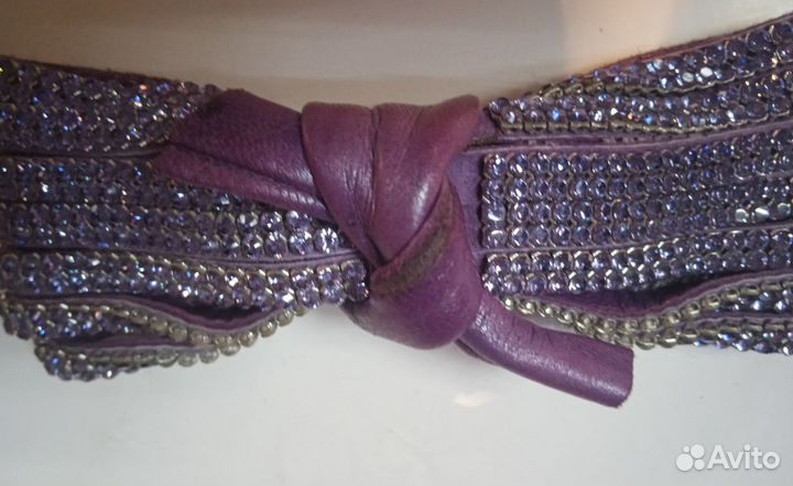 Заколка для волос с кристаллами swarovski