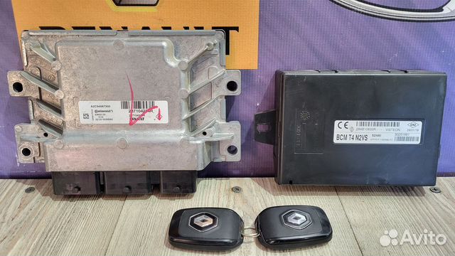 Эбу комплект Renault sandero stepway 2