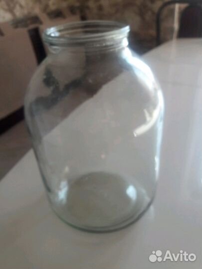 Банка стеклянная 3ёх литровая много обмен и 1литр