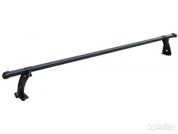 Багажник на крышу водостоки, прямоугольные, чер