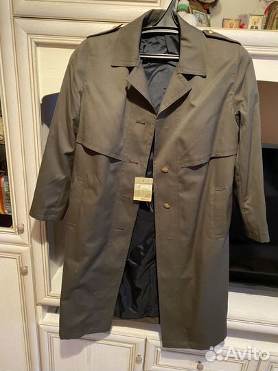 Плащ офисный военный
