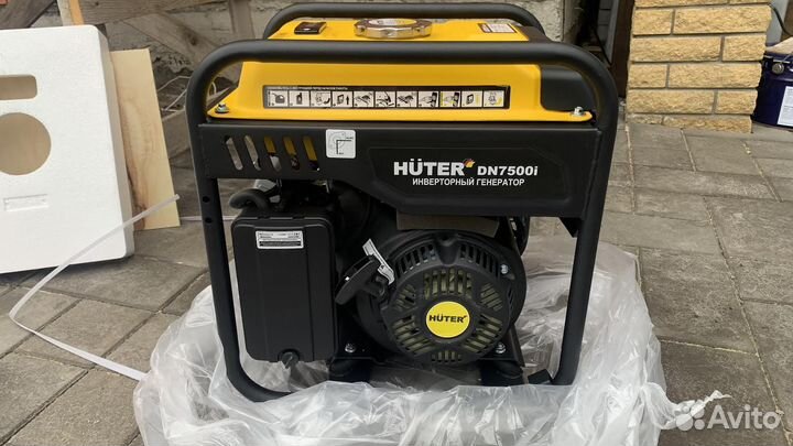 Инверторный генератор новый 6 кВт Huter
