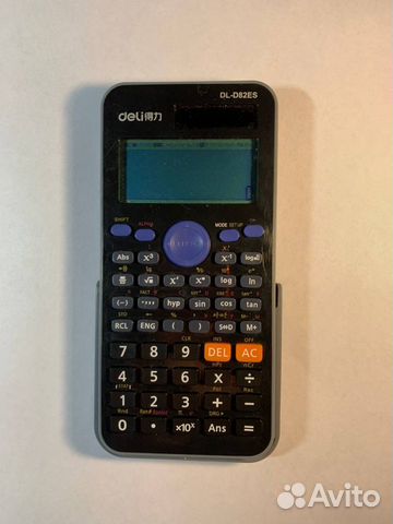 Калькулятор deli "DL-82ES" с чехлом