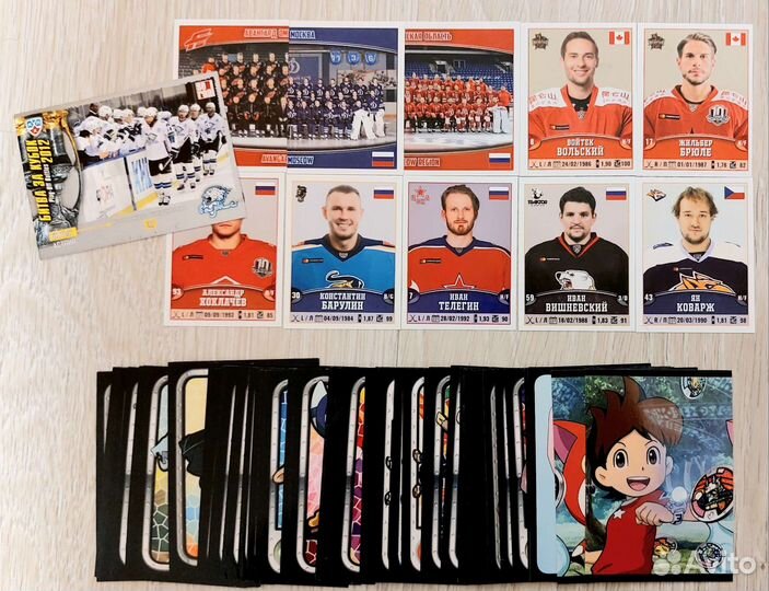 Наклейки аниме и хоккей