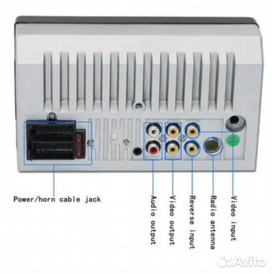 Магнитола 2 din сенсорная