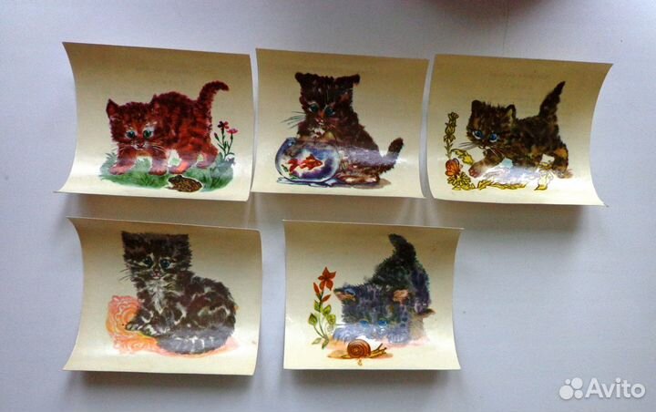 Переводные картинки СССР