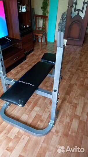 Тренажер для жима лежа, блины