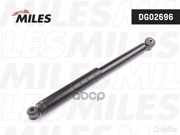 Амортизатор nissan navara 05-14 газ. зад. DG026