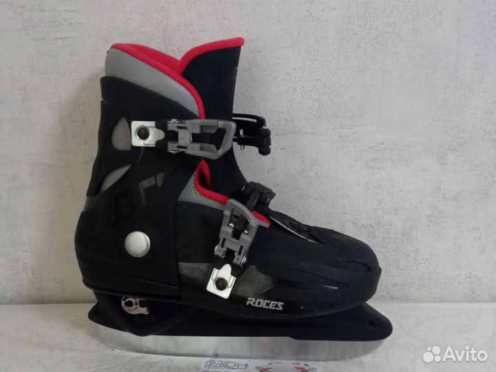 Коньки детские раздвижные 32-37