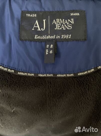 Пуховик Armani Jeans