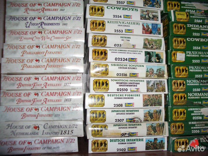 Солдатики Call to Arms и Revell 1/72 Ревелл CTA