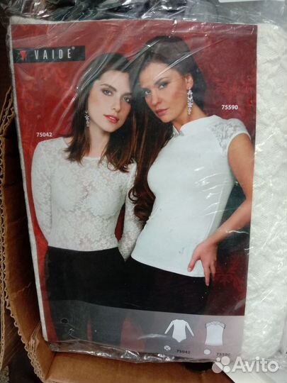 Польский боди Vaide из гипюра